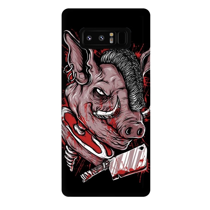 Galaxy Note 8 StrongFit Pig Saw by Afif Quilimo