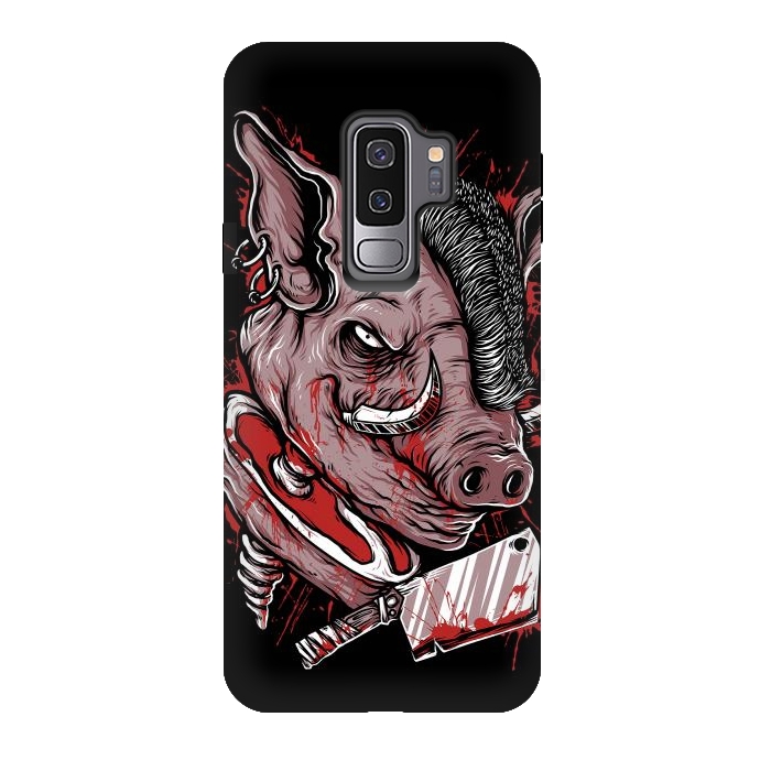 Galaxy S9 plus StrongFit Pig Saw by Afif Quilimo