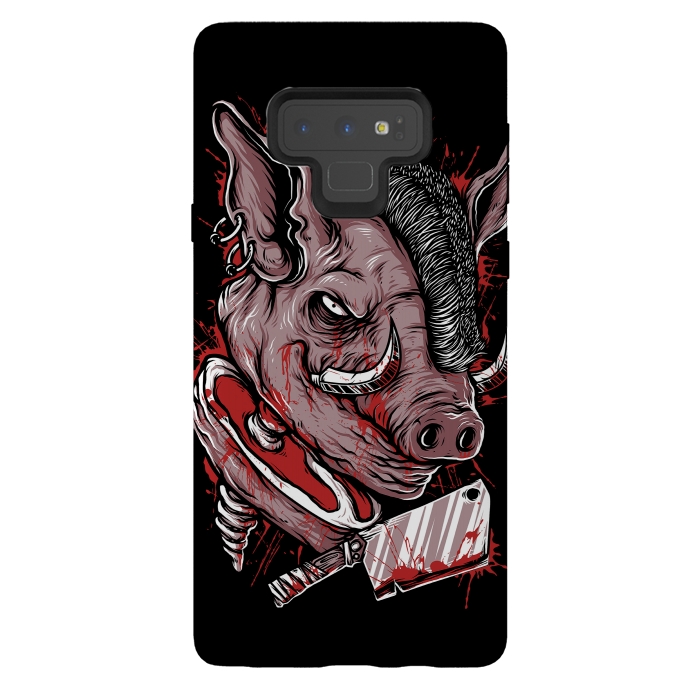 Galaxy Note 9 StrongFit Pig Saw by Afif Quilimo