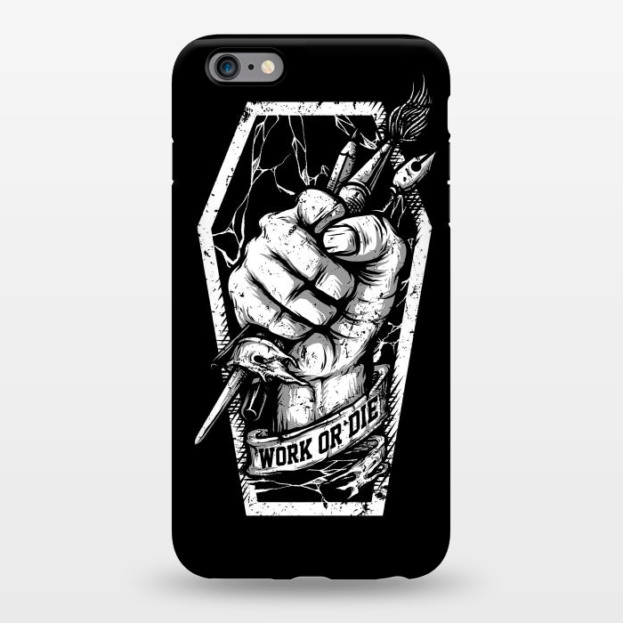 iPhone 6/6s plus StrongFit Work or Die by Afif Quilimo