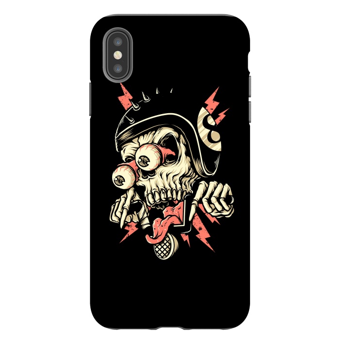 iPhone Xs Max StrongFit Freaky Biker by Afif Quilimo