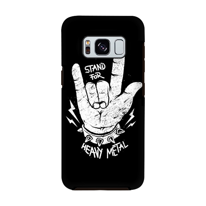 Galaxy S8 StrongFit Stand for Heavy Metal by Afif Quilimo
