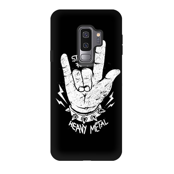 Galaxy S9 plus StrongFit Stand for Heavy Metal by Afif Quilimo