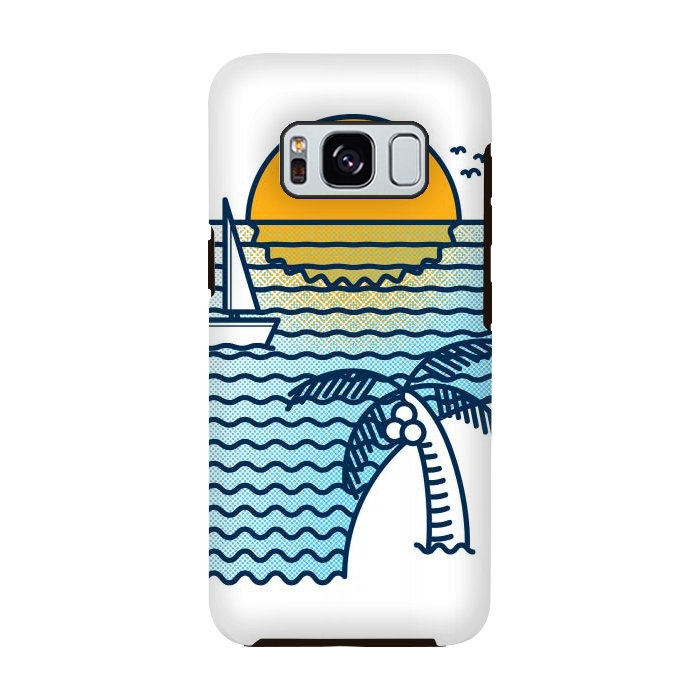Galaxy S8 StrongFit Sunset by Afif Quilimo