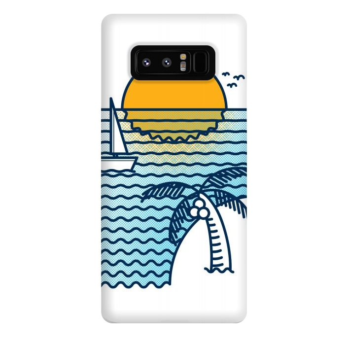 Galaxy Note 8 StrongFit Sunset by Afif Quilimo