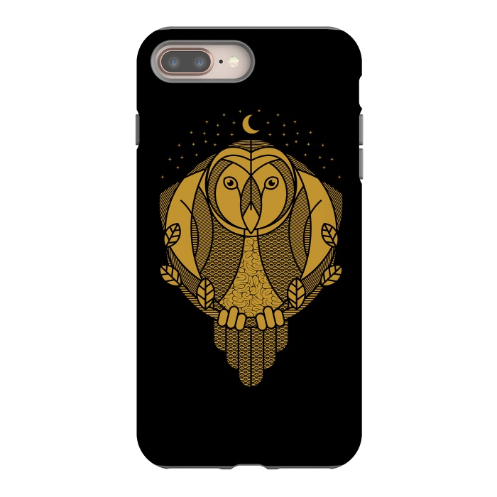iPhone 7 plus StrongFit Owl Night by Afif Quilimo