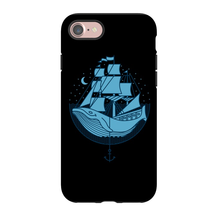 iPhone 7 StrongFit Whaleship by Afif Quilimo
