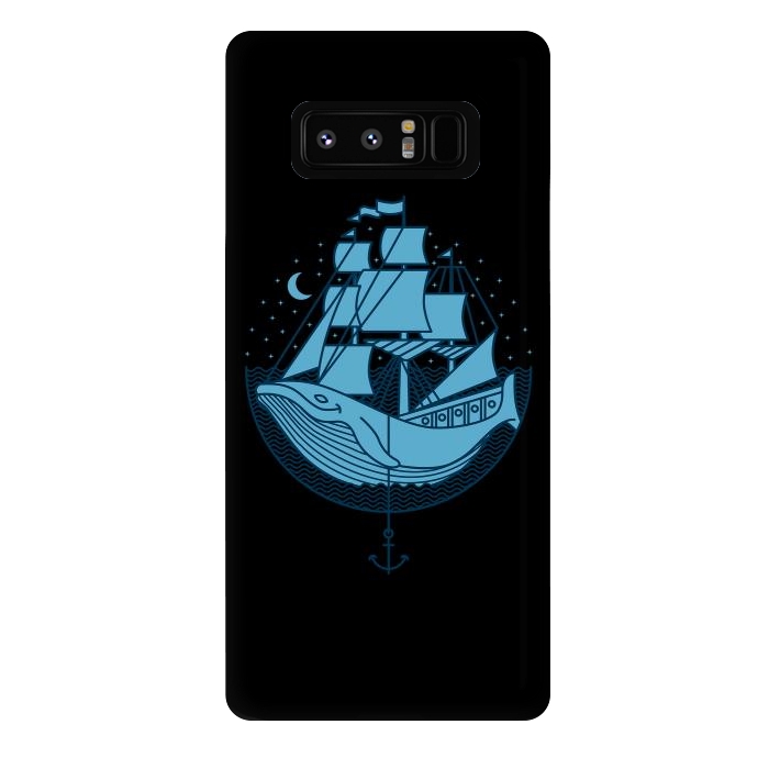 Galaxy Note 8 StrongFit Whaleship by Afif Quilimo