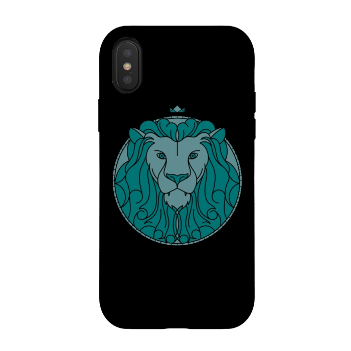iPhone Xs / X StrongFit Lion King by Afif Quilimo