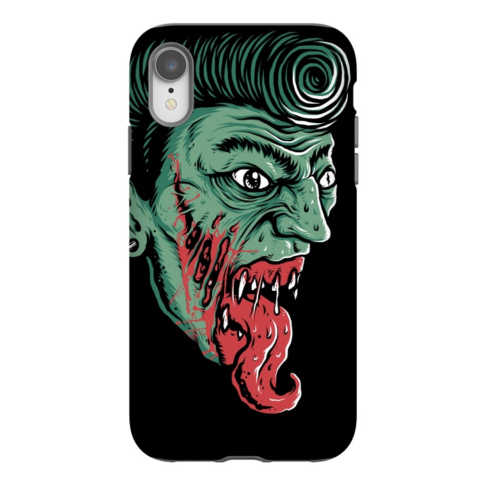 iPhone Xr StrongFit Zombie by Afif Quilimo