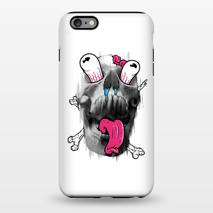 iPhone 6/6s plus StrongFit Scary Skull by Afif Quilimo