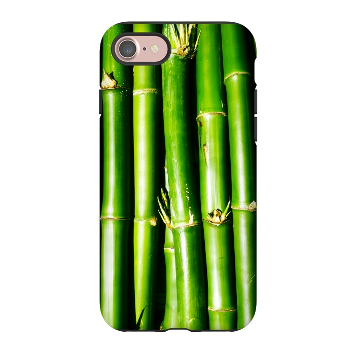 iPhone 7 StrongFit Bamboo Zen Green Nature by BluedarkArt