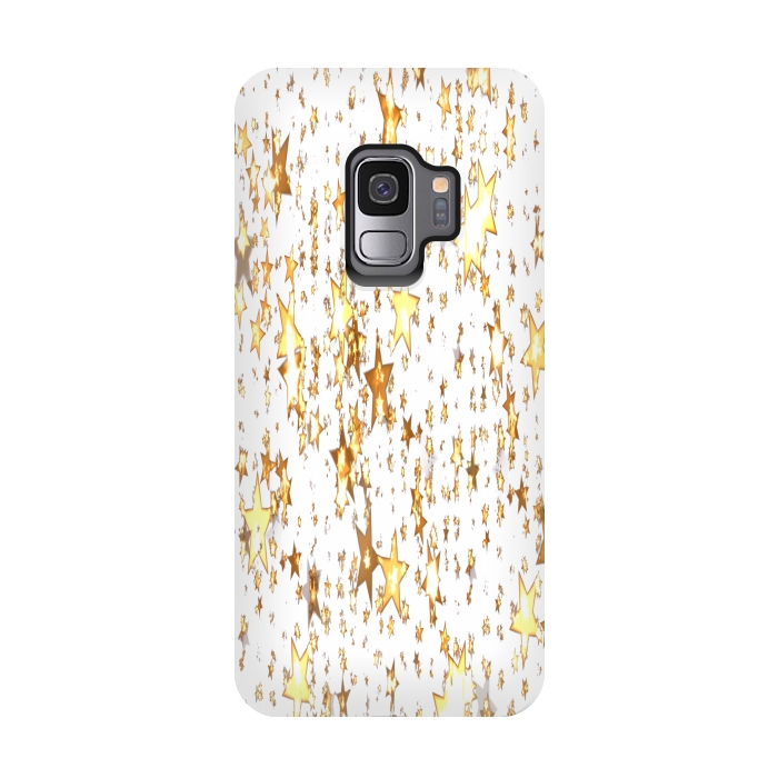 Galaxy S9 StrongFit Transparent Stars by IK Art