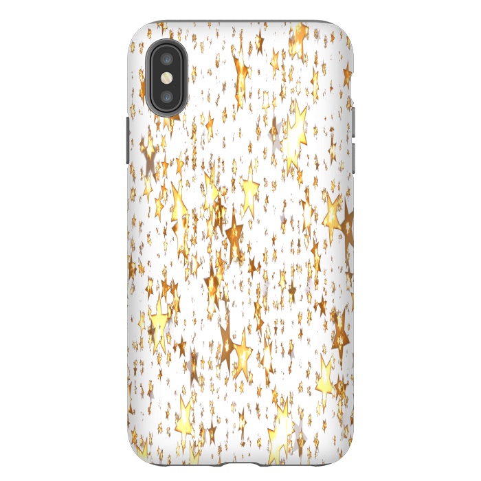 iPhone Xs Max StrongFit Transparent Stars by IK Art