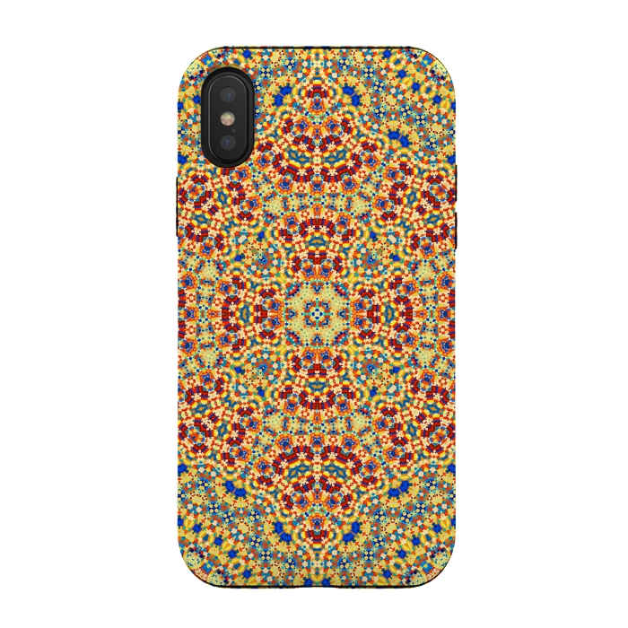 iPhone Xs / X StrongFit Abstract Mandala XI by Art Design Works