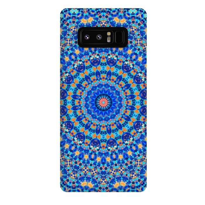 Galaxy Note 8 StrongFit Abstract Mandala III by Art Design Works