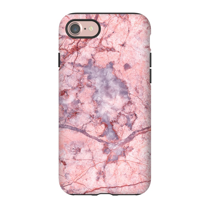 iPhone 7 StrongFit Pink Marble by Art Design Works