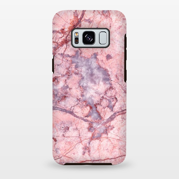 Galaxy S8 plus StrongFit Pink Marble by Art Design Works
