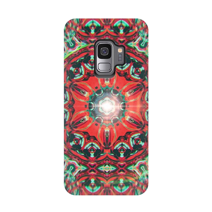 Galaxy S9 StrongFit Abstract Mandala I by Art Design Works