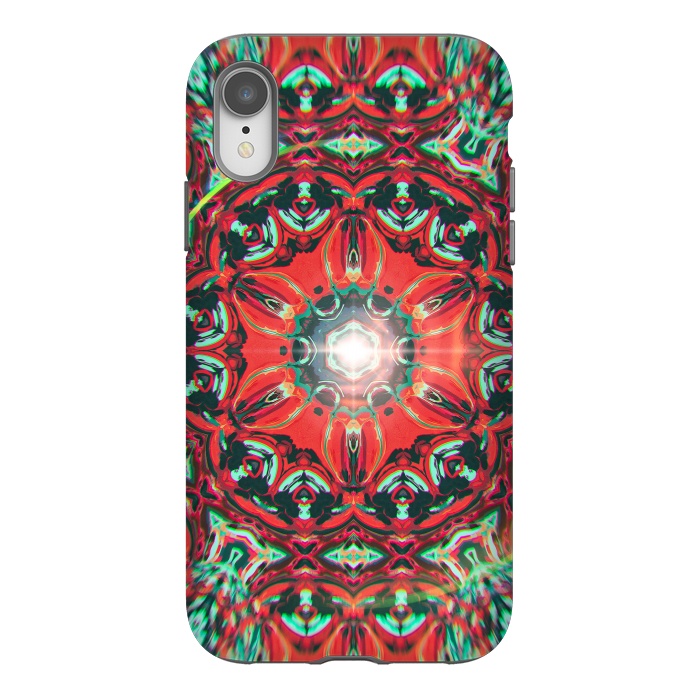 iPhone Xr StrongFit Abstract Mandala I by Art Design Works
