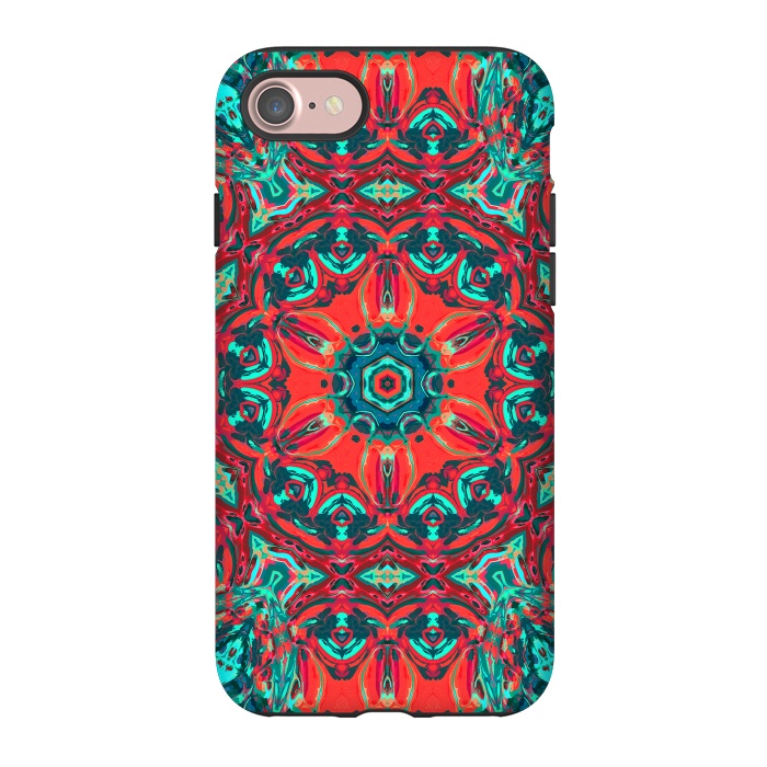 iPhone 7 StrongFit Abstract Mandala II by Art Design Works