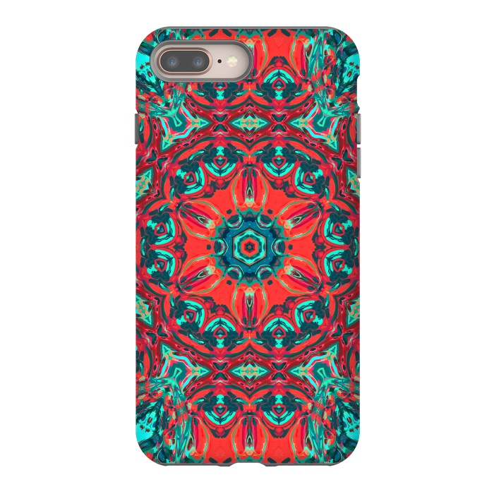 iPhone 7 plus StrongFit Abstract Mandala II by Art Design Works