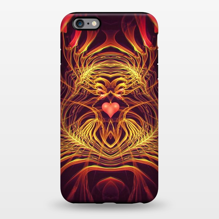 iPhone 6/6s plus StrongFit Fractal Heart by Art Design Works