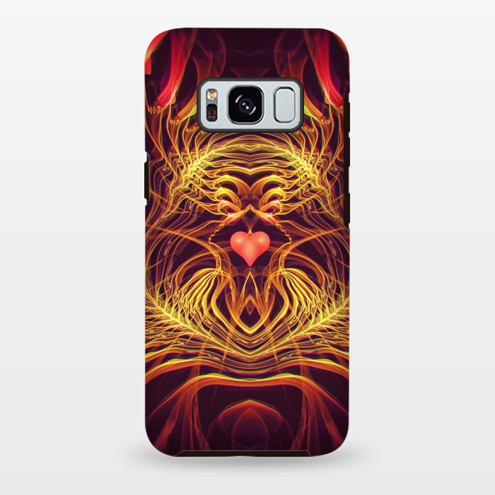 Galaxy S8 plus StrongFit Fractal Heart by Art Design Works