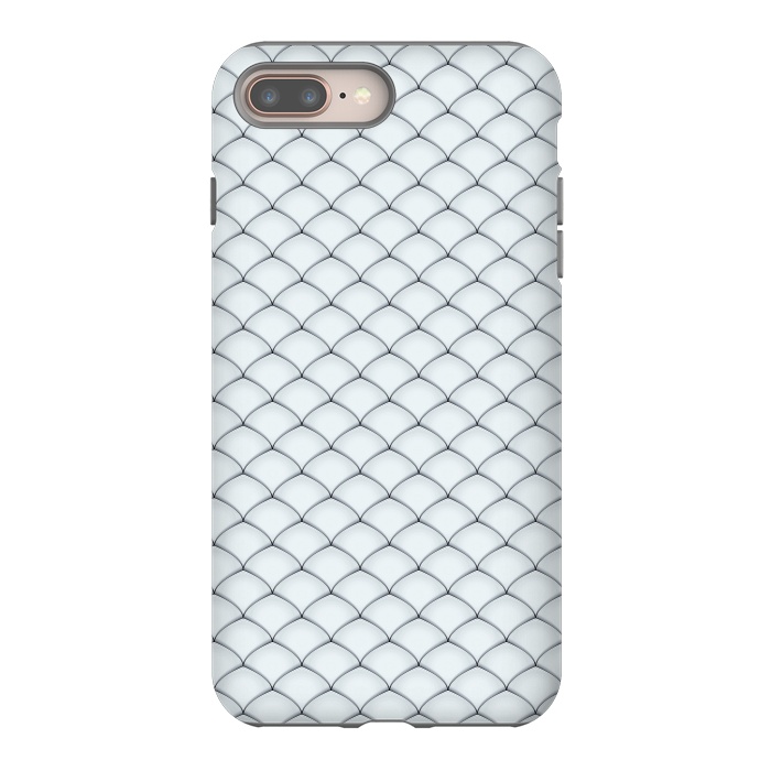 iPhone 7 plus StrongFit Fish Scale Pattern by Art Design Works