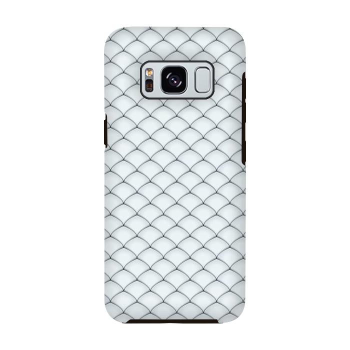Galaxy S8 StrongFit Fish Scale Pattern by Art Design Works