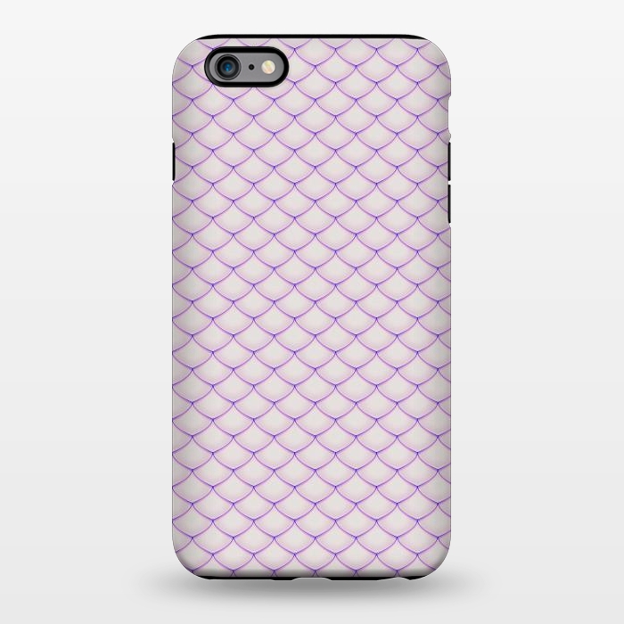 iPhone 6/6s plus StrongFit Pink Fish Scale Pattern by Art Design Works
