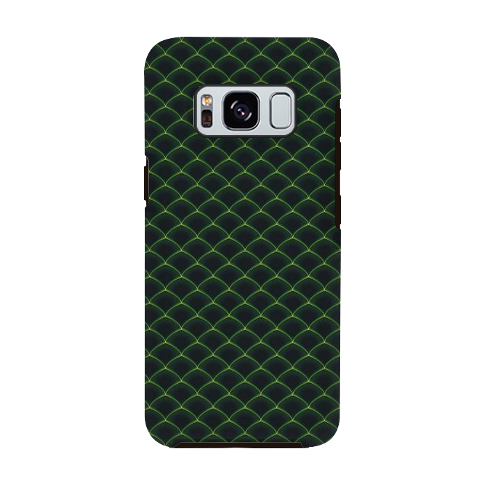 Galaxy S8 StrongFit Reptile Scales Pattern by Art Design Works