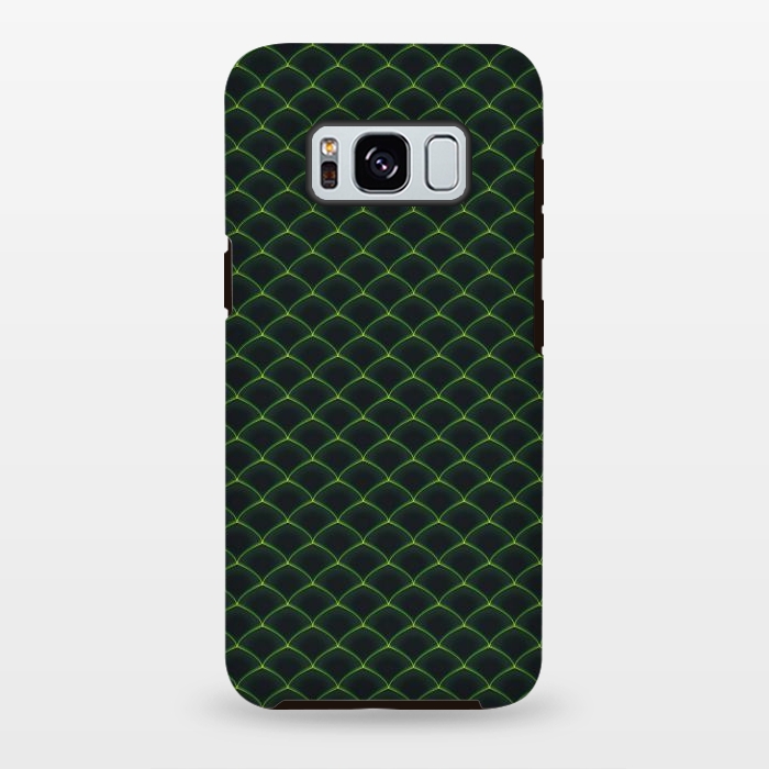 Galaxy S8 plus StrongFit Reptile Scales Pattern by Art Design Works