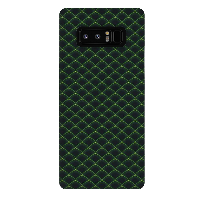 Galaxy Note 8 StrongFit Reptile Scales Pattern by Art Design Works