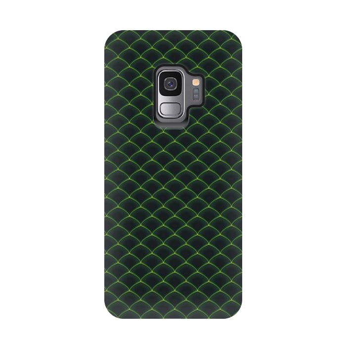 Galaxy S9 StrongFit Reptile Scales Pattern by Art Design Works