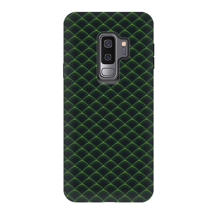 Galaxy S9 plus StrongFit Reptile Scales Pattern by Art Design Works