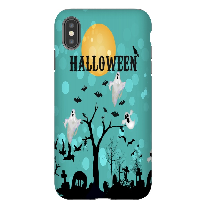 iPhone Xs Max StrongFit Halloween by IK Art