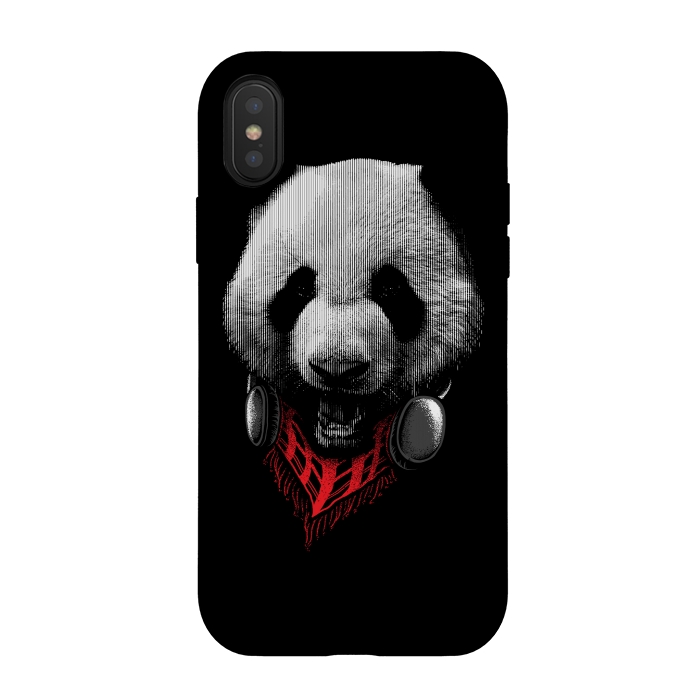 iPhone Xs / X StrongFit Panda Stylish by Afif Quilimo