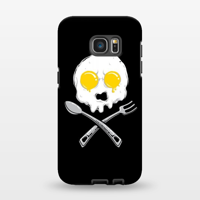 Galaxy S7 EDGE StrongFit Eggskull by Afif Quilimo