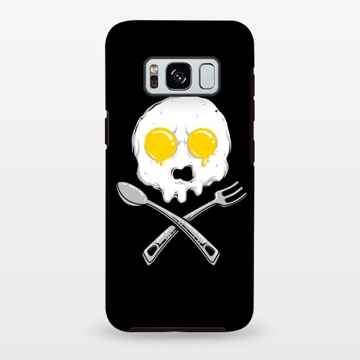 Galaxy S8 plus StrongFit Eggskull by Afif Quilimo