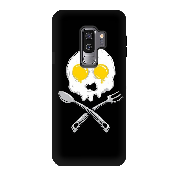 Galaxy S9 plus StrongFit Eggskull by Afif Quilimo