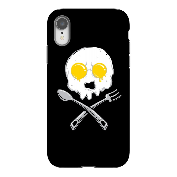 iPhone Xr StrongFit Eggskull by Afif Quilimo