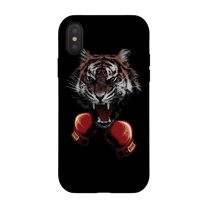iPhone Xs / X StrongFit King Boxer by Afif Quilimo