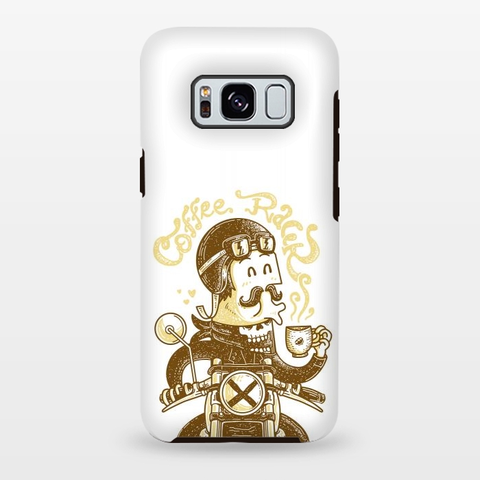 Galaxy S8 plus StrongFit Coffee Racer by Afif Quilimo