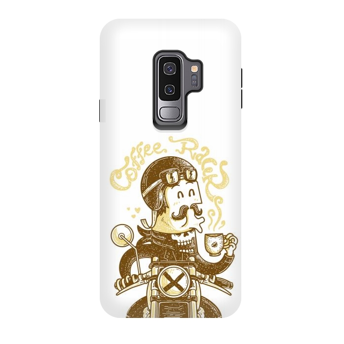 Galaxy S9 plus StrongFit Coffee Racer by Afif Quilimo