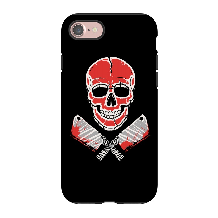 iPhone 7 StrongFit Skull Meat by Afif Quilimo