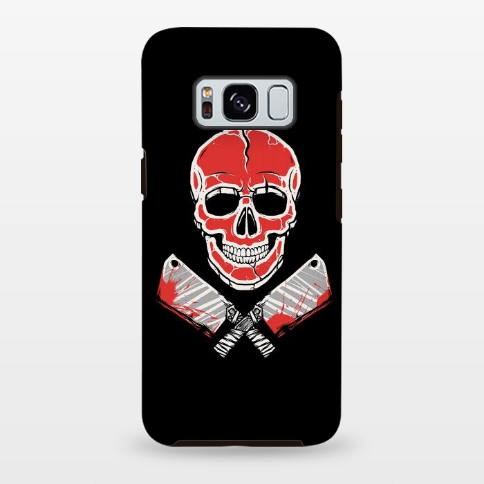 Galaxy S8 plus StrongFit Skull Meat by Afif Quilimo