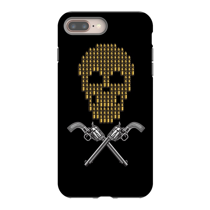 iPhone 7 plus StrongFit Skull Bullets by Afif Quilimo
