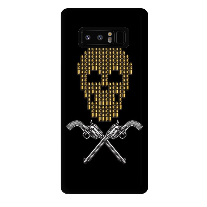 Galaxy Note 8 StrongFit Skull Bullets by Afif Quilimo