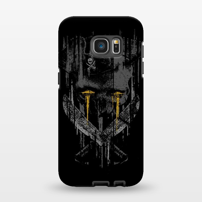 Galaxy S7 EDGE StrongFit Pirate Rust by Afif Quilimo